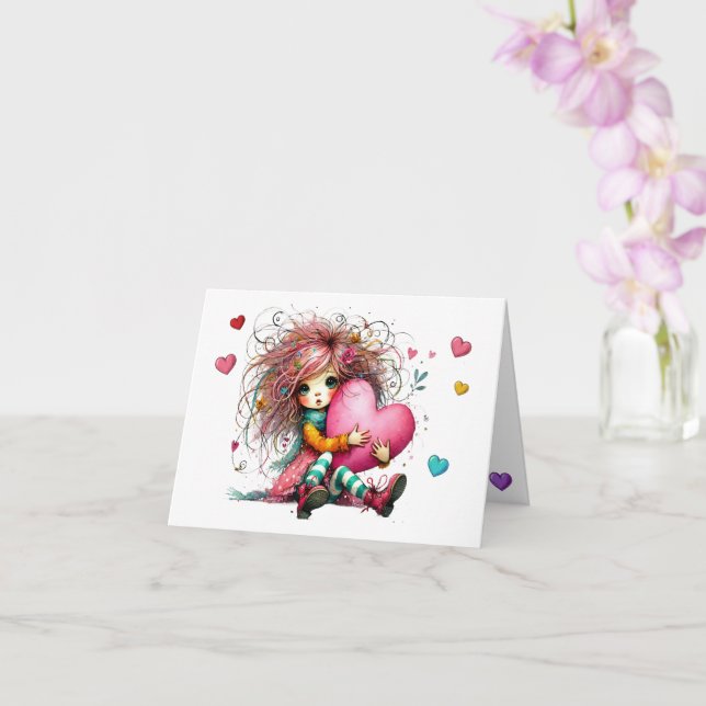 Carte Amour Précieux Pour Toutes Occasions (Orchidée)