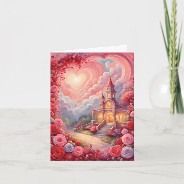 Carte Amour tout autour de la Saint-Valentin (Devant)