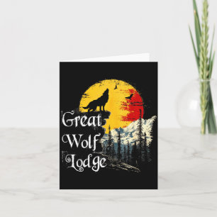 Carte Amoureux de Great Wolf Lodge Enthousiaste d'aventu