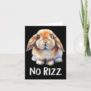 Carte Amoureux de lapin nain Mini Holland Lop sans swag