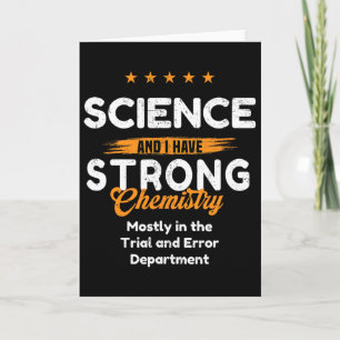 Carte Amoureux de science avec chimie émotionnelle ~ Sai