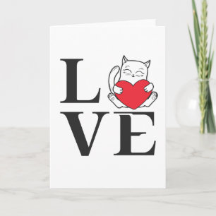 Carte Amoureux des chats