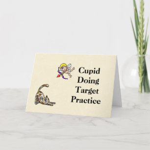 Carte Amoureux des chats Funny Valentine Card