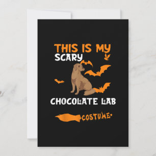 Carte Amoureux des chiens C'Est Mon Costume De Laborat