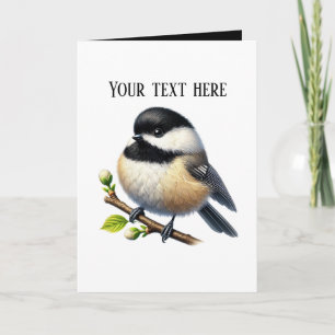 Carte Amoureux des mésanges mignonnes