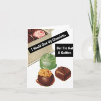 Amoureux du chocolat Amusant Anniversaire Vintage