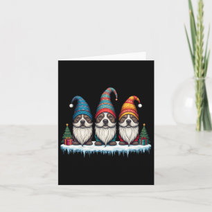 Carte Amoureux Pitbull Gnomies Noël Gnome Femmes Hommes