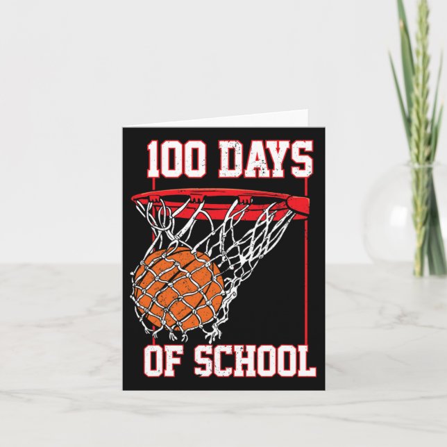 Carte Amusant 100 Jours D'École Bysketbyll Enseignant Ét (Devant)