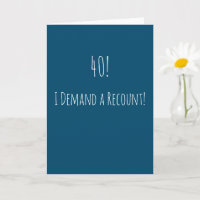 Amusant 40ème anniversaire