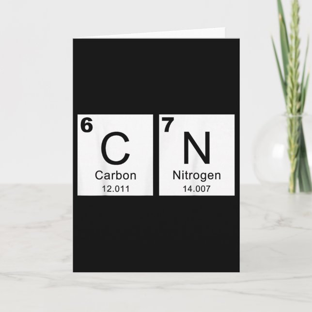 Carte Amusant 67 Mème Six Sept Prof de Science Drôle Pér (Devant)