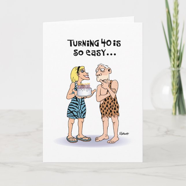 Carte Amusant 80e anniversaire (Devant)