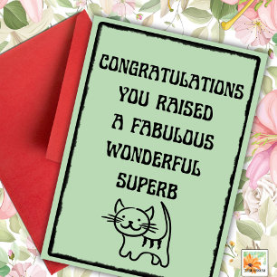 Carte Amusant animal de compagnie Happy Fur Fête des mèr