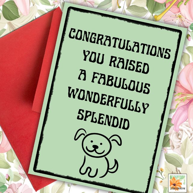 Carte Amusant animal de compagnie Happy Fur Mothers Cart (Créateur téléchargé)