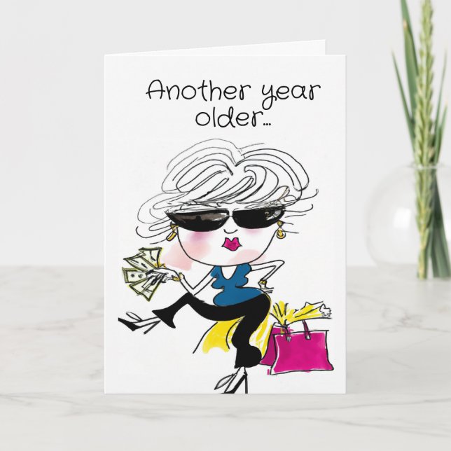 Carte Amusant Anniversaire Être Fabuleux (Devant)