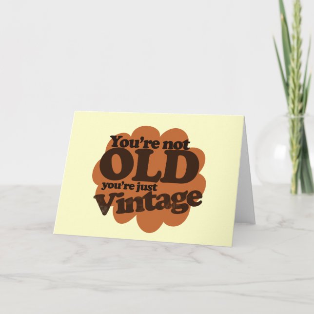 Carte Amusant au-dessus de l'anniversaire de la colline (Devant)