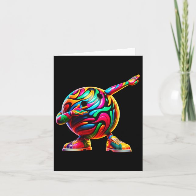 Carte Amusant Bowling Ll Bowler Ll Bowling Lover (Devant)
