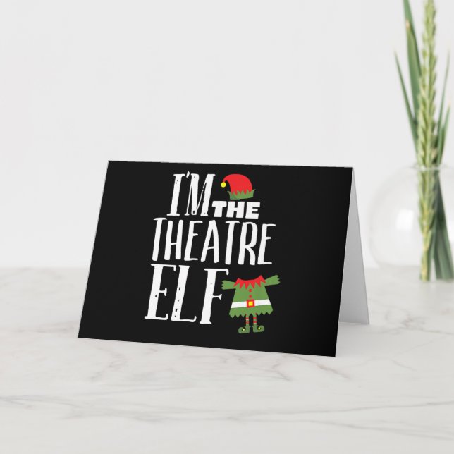 Carte Amusant cadeau de Noël pour l'équipe de tournage d (Devant)