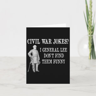 Carte Amusant Conception De Guerre Civile Pour L'Histoir