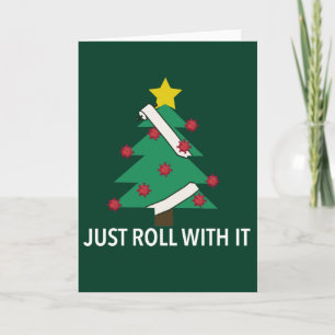 Carte Amusant Covid Christmas Tree Pun