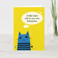 Amusant Feel Better Cheer Up Card pour Amoureux de