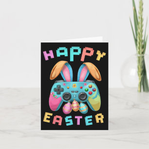 Carte Amusant Happy Bunny de Pâques contrôleur de jeu Ga