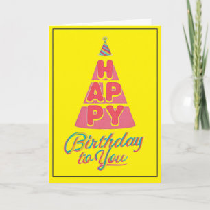 Carte Amusant Humour d'anniversaire autonome