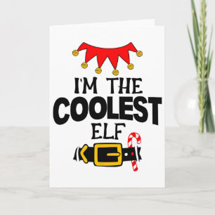 Carte Amusant Je suis les costumes de lutin les plus coo