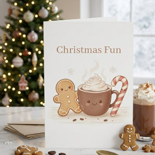 Carte amusant Noël fun