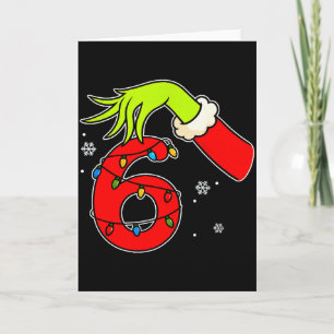 Carte Amusant Numéro 6 Noël 67 Six Sept Memes Xmas Homme
