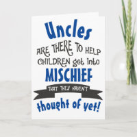 Amusant oncle mal anniversaire