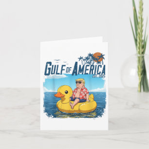 Carte Amusant Trump Chillin Golfe des États-Unis Amériqu