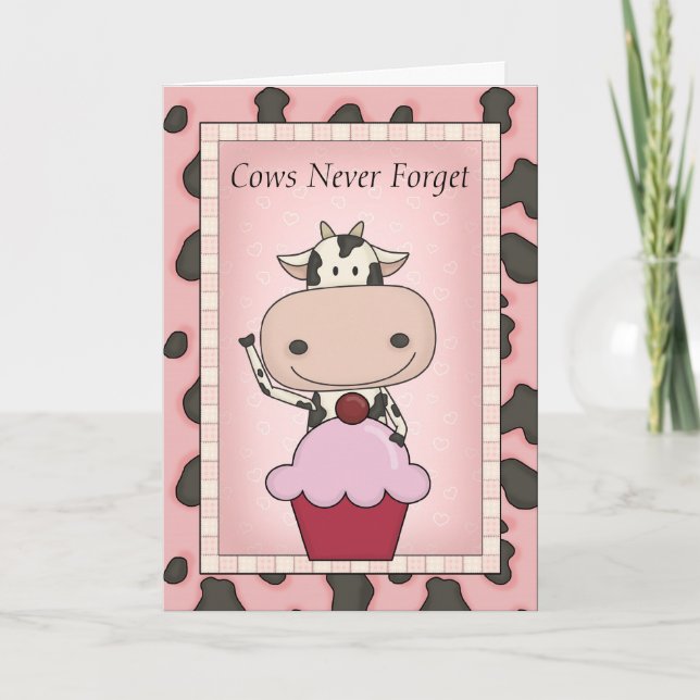 Carte Amusant voeux d'anniversaire biologique (Devant)