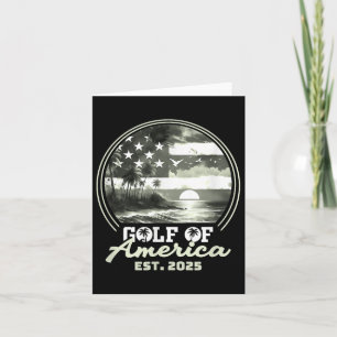 Carte Amusante Amérique des Etats-Unis Chemise Golfe des