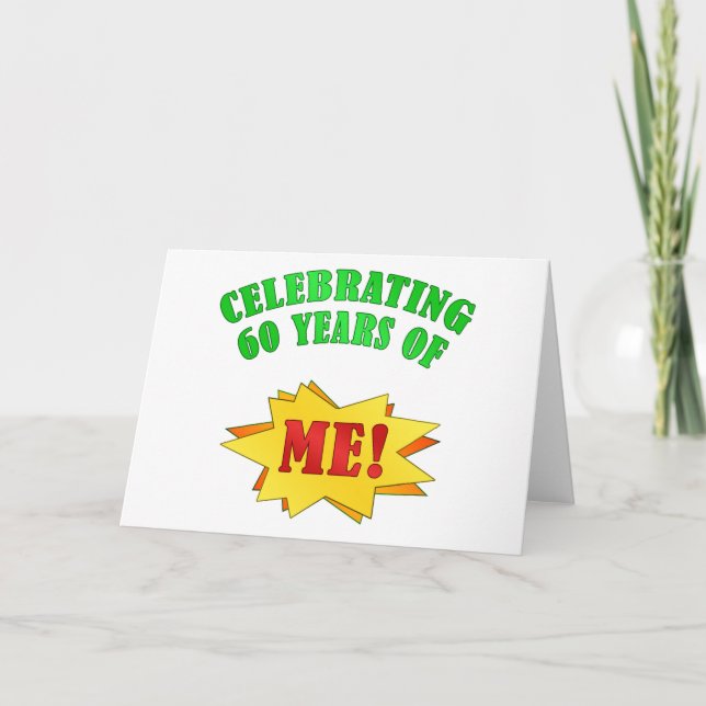 Carte Amusante attitude 60e anniversaire cadeaux (Devant)