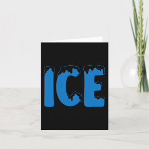 Carte Amusants Famille Halloween Costume Ice et Ba