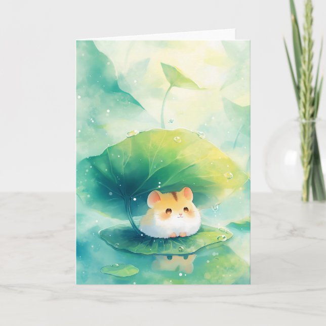 Carte Amusement Flottant pour Hamster (Devant)