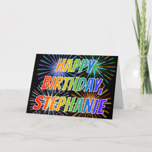 Cadeaux Prenom De Stephanie Zazzle Fr