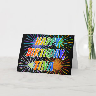 Cartes Tina D Anniversaire Zazzle Fr