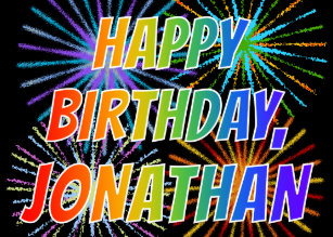 Cartes Jonathan D Anniversaire Zazzle Fr