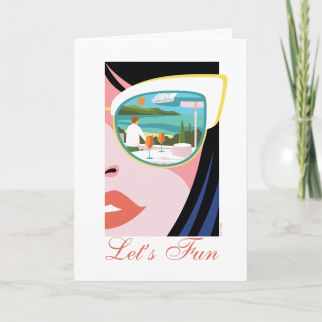 Carte Amusons-nous - Le Lotus Blanc (Devant)