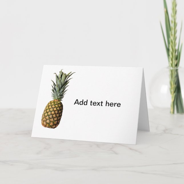 Carte Ananas (Devant)