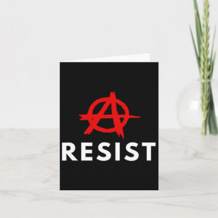Carte Anarchisme anarchiste - Résister
