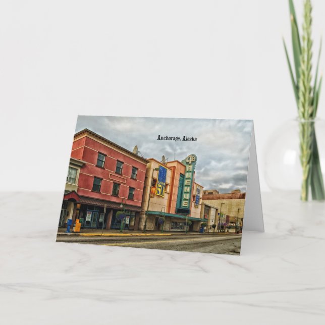 Carte Anchorage (Devant)