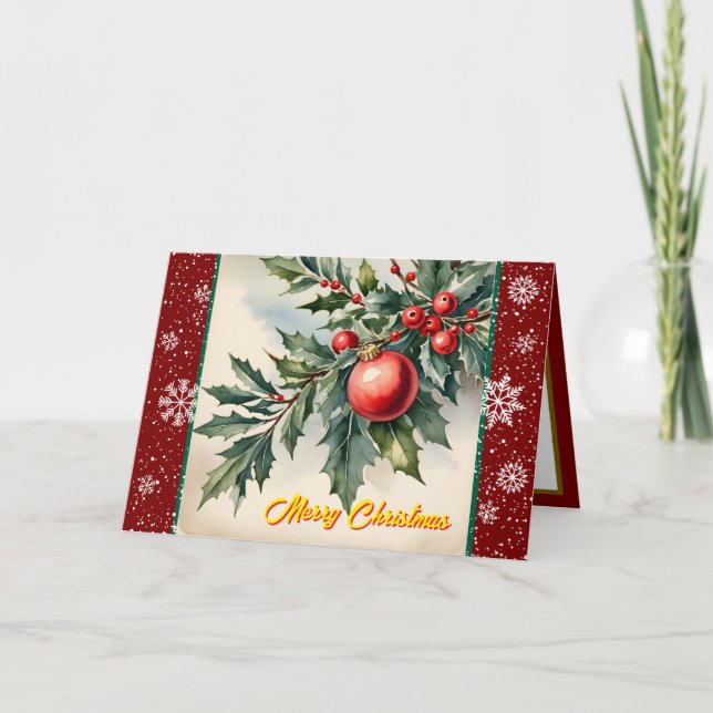 Carte Ancien Noël belle collection de fêtes (Devant)