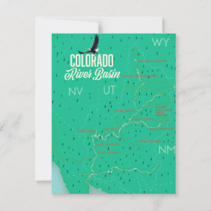 carte ancienne du bassin du fleuve Colorado