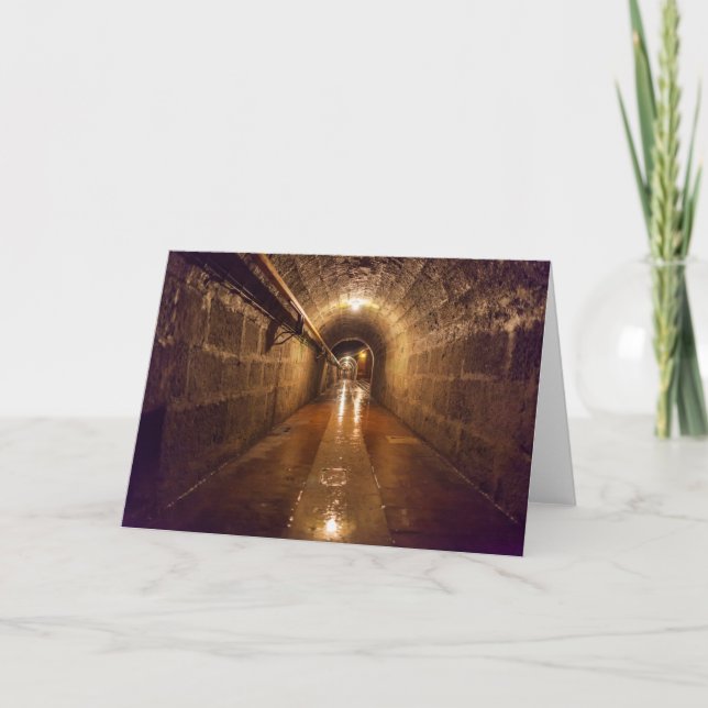 Carte Ancienne mine de sel de Saline Tunnel (Devant)