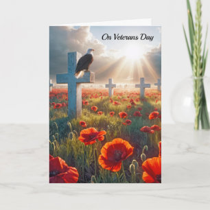 Carte Anciens Combattants Jour Aigle Balle Sur Croix Mil