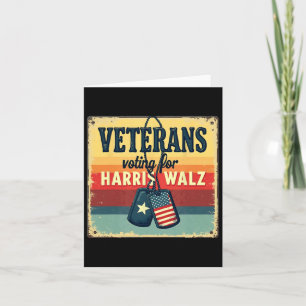 Carte Anciens combattants votant pour Harris Wheimer