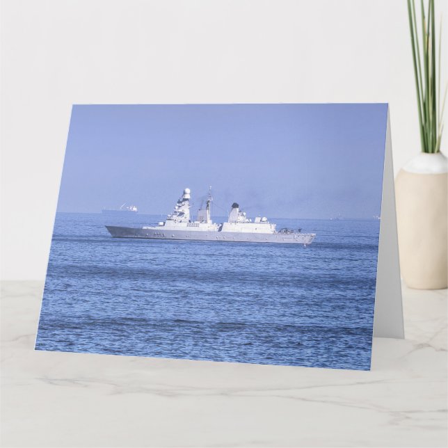 Carte Andrea Doria, destroyer italien (Devant)