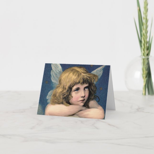 Carte Ange de Noël (Devant)